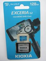 Kioxia (Toshiba) micro SD kaart 128GB nieuw, Audio, Tv en Foto, Fotografie | Geheugenkaarten, Nieuw, Kioxia, SD, Videocamera