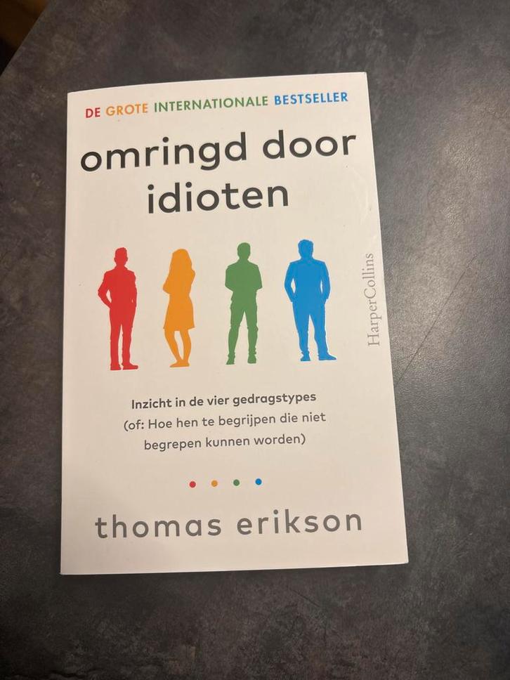 Omringd door idioten - Thomas Erikson, Boeken, Psychologie, Nieuw, Sociale psychologie, Ophalen of Verzenden