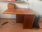 Verstelbaar bureau kersenhout, Ophalen of Verzenden