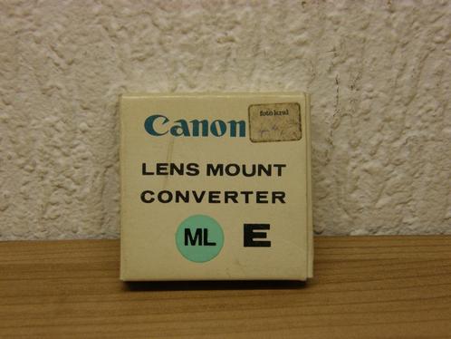 Canon Lens Mount Converter E, Audio, Tv en Foto, Fotografie | Lenzen en Objectieven, Zo goed als nieuw, Toebehoren, Ophalen