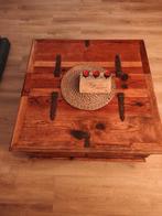 Houten Kussenkist / Salontafel met Opbergruimte, Gebruikt, 50 tot 100 cm, Grenenhout, Ophalen of Verzenden