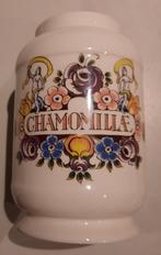 TW2939 Apothekers pot Schoonhoven handmade 130x80 Chamomilla, Antiek en Kunst, Antiek | Keramiek en Aardewerk, Verzenden