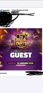 2 Tickets Flugel Mega Party!, Twee personen