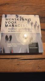 Sasja Dirkse - Hulscher - Menskennis voor managers, Sociale wetenschap, Ophalen of Verzenden, Zo goed als nieuw, Sasja Dirkse - Hulscher; Angela Talen