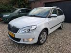 Skoda Fabia 1.2 TDI 55KW Greenline Combi 2014 Wit, Voorwielaandrijving, Euro 5, Stof, Zwart