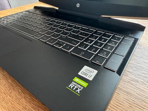 HP Pavilion Gaming Laptop, i7, RTX 2060 MAX-Q,  ZGAN, Computers en Software, Windows Laptops, Zo goed als nieuw, 15 inch, SSD