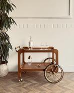 Vintage Bar Cart / Serveerwagen, Huis en Inrichting, Vintage Danish Design, Trolleywood, Ophalen of Verzenden, Tramkade 26