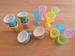 Leuk poppenservies kinderservies steen en kunststof vd Ikea, Kinderen en Baby's, Ophalen of Verzenden, Gebruikt, Overige materialen