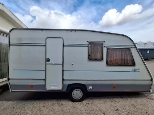 Caravan Euroland 430! Incl Isabella tent. Uniek, Prakticsch, Caravans en Kamperen, Caravans, Particulier, tot en met 4, Vast bed