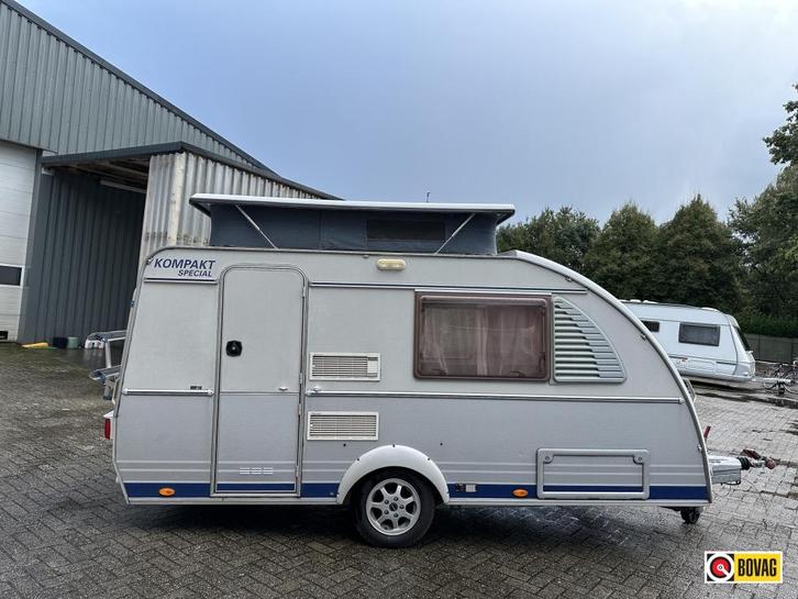 Kip Kompakt 37 EKV HEFDAK + SMAL, Caravans en Kamperen, Caravans, Bedrijf, 500 - 750 kg, Standaardzit, Kip, Overige typen, tot 4 meter