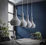 Eettafellamp voor 4 lichtbronnen, Huis en Inrichting, Lampen | Hanglampen, Ophalen, Gebruikt, Metaal, 50 tot 75 cm