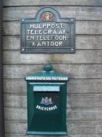 Uithang bord postkantoor ptt posterijen, Ophalen of Verzenden, Gebruikt