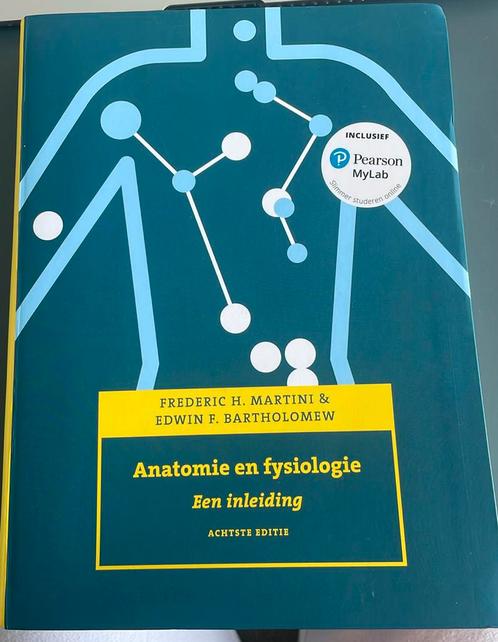 Anatomie en fysiologie, 8e editie met MyLab NL, Boeken, Schoolboeken, Nieuw, Nederlands, Overige niveaus, Ophalen of Verzenden