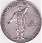 KARL LIEBKNECHT 1871 - 1919 Zilver, Ophalen of Verzenden, Zilver