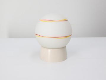 Vintage plafondlamp | Jaren 60 | Glas beschikbaar voor biedingen