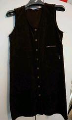 Vroom Dreesmann bruine katoenen overgooier (jurk) maat 164, Meisje, Vroom Dreesmann, Nieuw, Ophalen of Verzenden