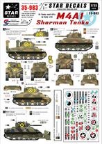 35-983, US M4A1 Sherman in Italy, Overige merken, Tank, 1:32 tot 1:50, Nieuw