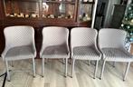 Eetkamer stoelen, Ophalen, Zo goed als nieuw, Grijs