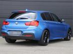 BMW 1 Serie 118i M-SPORT |18" LM|NAVI PROFF|CRUISE|ESTORIL B, Auto's, BMW, 136 pk, Gebruikt, Blauw, Alcantara