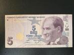 Turkije pick 222b 2009, Ophalen of Verzenden, Overige landen, Los biljet