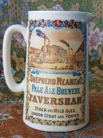 Mooie originele oude vintage bierkan uit Engeland 17,8 cm., Ophalen of Verzenden