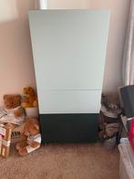 Ikea Besta kast 60x41x138 cm Grijsgroen/Hoogglans olijfgroen, Huis en Inrichting, Ophalen, 100 tot 150 cm, Zo goed als nieuw, Minder dan 150 cm