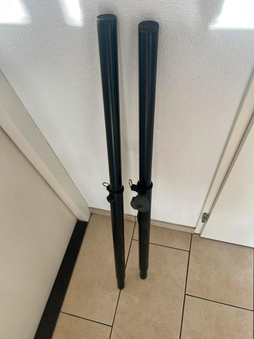 Set van 2 DAP Verstelbare Tussenpalen – 90 tot 128 cm, 35 mm, Muziek en Instrumenten, Dj-sets en Draaitafels, Zo goed als nieuw