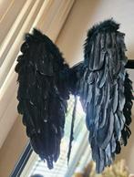 Zwarte engelen vleugels - engel - kerst - kerstboom  - wings, Huis en Inrichting, Ophalen of Verzenden, Nieuw