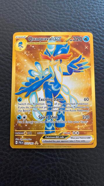 Pokemon paldea quaquaval ex 273/193 beschikbaar voor biedingen