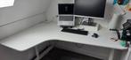 Ikea Bekant Hoekbureau wit, Ophalen, In hoogte verstelbaar, Zo goed als nieuw, Bureau