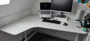 Ikea Bekant Hoekbureau wit beschikbaar voor biedingen