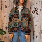 Vintage Flashback geweven navajo Aztec Etnic jas jasje jack, Kleding | Dames, Ophalen of Verzenden, Zo goed als nieuw