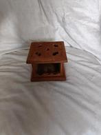 Een houten mini stoofje., Antiek en Kunst, Curiosa en Brocante, Ophalen of Verzenden