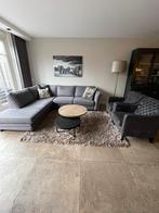 Olav zithoek en fauteuils met kleed en Claudi kussens, Huis en Inrichting, Ophalen, Gebruikt, Stof