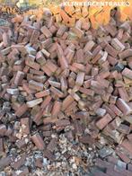 ROOIKORTING 1.000m2 rood bruin gebakken dikformaat klinkers, Tuin en Terras, Bij dit gebruikte product niet te achterhalen, Gebruikt