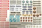 Carrera Decals water stickers voor raceauto's of modelauto's, Ophalen of Verzenden, Nieuw, Elektrisch, Carrera