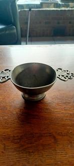 Tinnen Schaal met Handvatten, Antiek en Kunst, Antiek | Tin, Ophalen of Verzenden