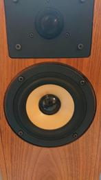 TDL Studio 0.75 Walnoten luidsprekers, Audio, Tv en Foto, Luidsprekers, Gebruikt, 60 tot 120 watt, Front, Rear of Stereo speakers
