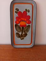 keramiek aardewerk bloem vintage schaal, Verzamelen, Retro, Ophalen of Verzenden, Huis en Inrichting