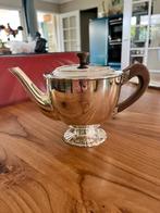 Theepot. Verzilverd. Douwe Egberts., Antiek en Kunst, Antiek | Goud en Zilver, Ophalen of Verzenden, Zilver