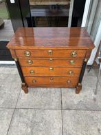 Antieke ladekast kast antiek commode kastje, Antiek en Kunst, Ophalen