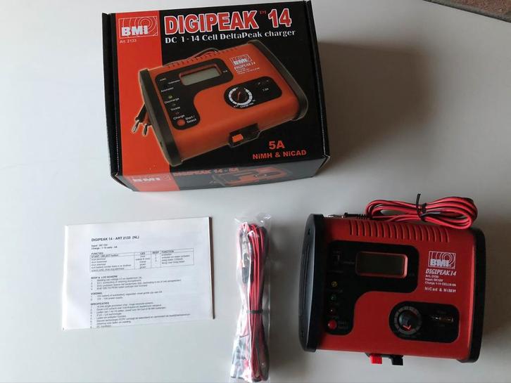 BMI Digipeak 14 DC Lader - Nieuw in doos, Hobby en Vrije tijd, Modelbouw | Auto's en Voertuigen, Nieuw, Auto, Groter dan 1:32