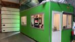 Kantoor unit / schaftunit / kantine / keet 6x2,5m, Ophalen of Verzenden, Gebruikt