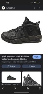 Schoenen NIKE women'sNIKE Air More Uptempo Sneaker, Black..., Kleding | Heren, Schoenen, Ophalen of Verzenden, Zo goed als nieuw