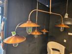 Biljard lamp.koper brons landelijk brocante opruiming, Ophalen of Verzenden, Nieuw, 75 cm of meer