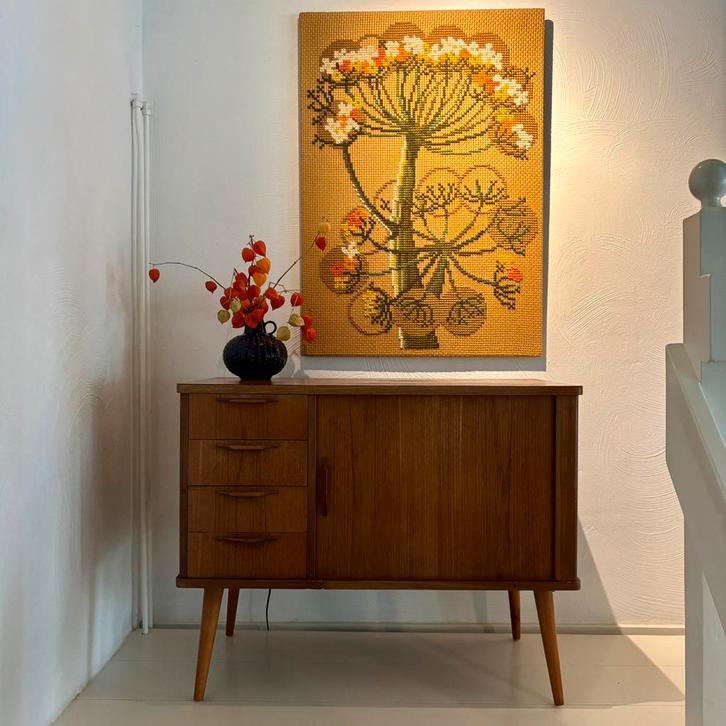 Retro / vintage kastje bureau dressoir Aristo, Huis en Inrichting, Kasten | Dressoirs, Zo goed als nieuw, 50 tot 100 cm, 25 tot 50 cm