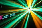 LED licht effect, Butterfly II mini derby, RGBAWP, Muziek en Instrumenten, Licht en Laser, Kleur, Nieuw, Info@marbeco.nl, BeamZ