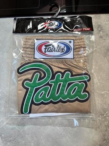 Patta x fairtex muay thai short maat L beschikbaar voor biedingen