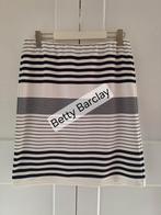 Betty Barclay rok – crème met marineblauwe strepen, Overige kleuren, Maat 42/44 (L), Betty Barclay, Ophalen of Verzenden