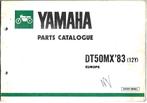 Yamaha DT50 MX (12Y) Europe 1983 Parts List (2219z), Fietsen en Brommers, Verzenden, Zo goed als nieuw